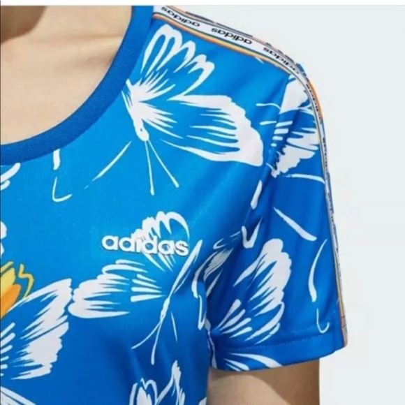 NWT Adidas X FARM RIO PRINT DRESS - Picture 8 of 10